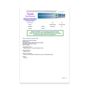 Female Hormone Lab Service