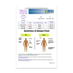 Dengue Fever Rapid Test